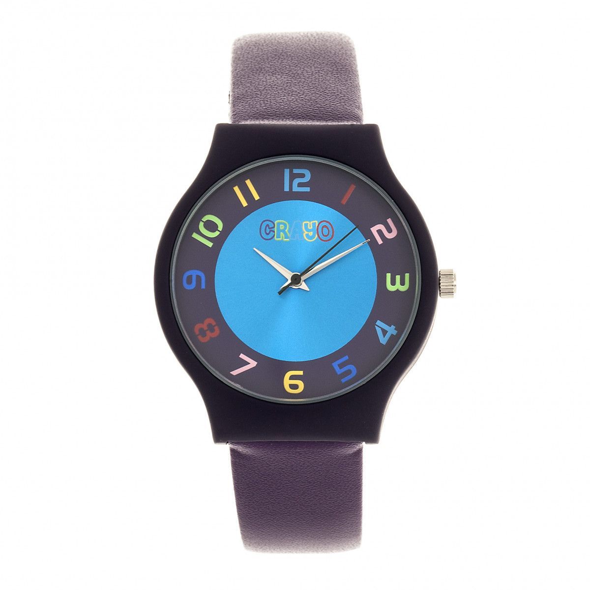 Bunte nummerierte Gummiuhr