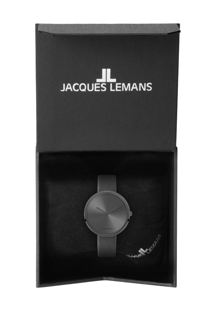 Minimalistische Unisex Analog Uhr in Grau