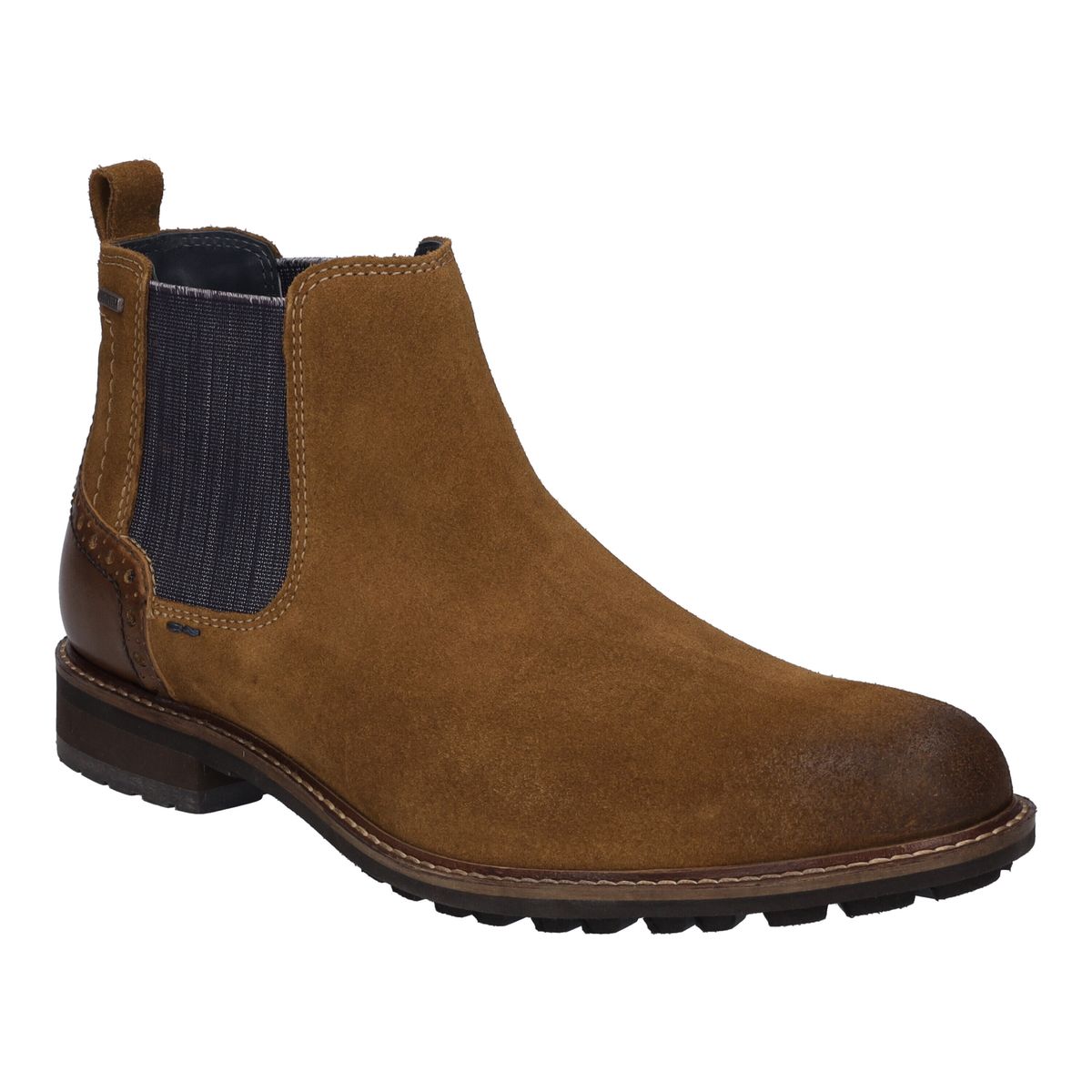 Herren Chelsea Stiefelette aus Wildleder