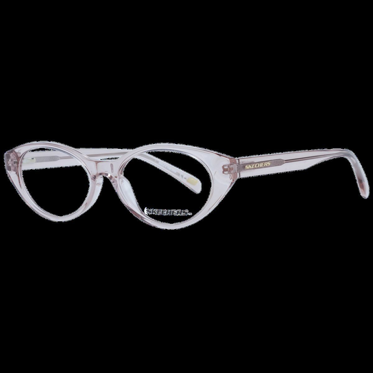 Transparente ovale Vollrandbrille