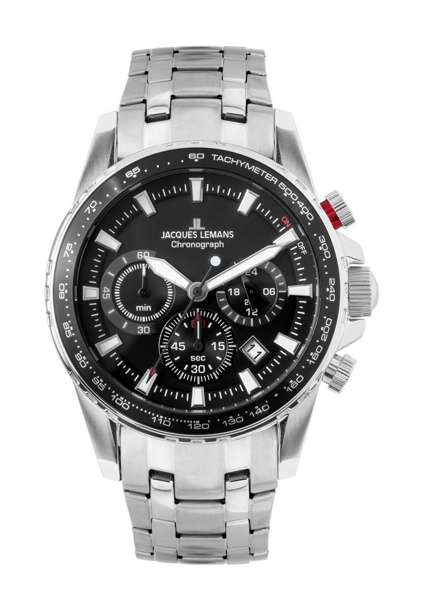 Herren Chronograph Uhr Edelstahlarmband