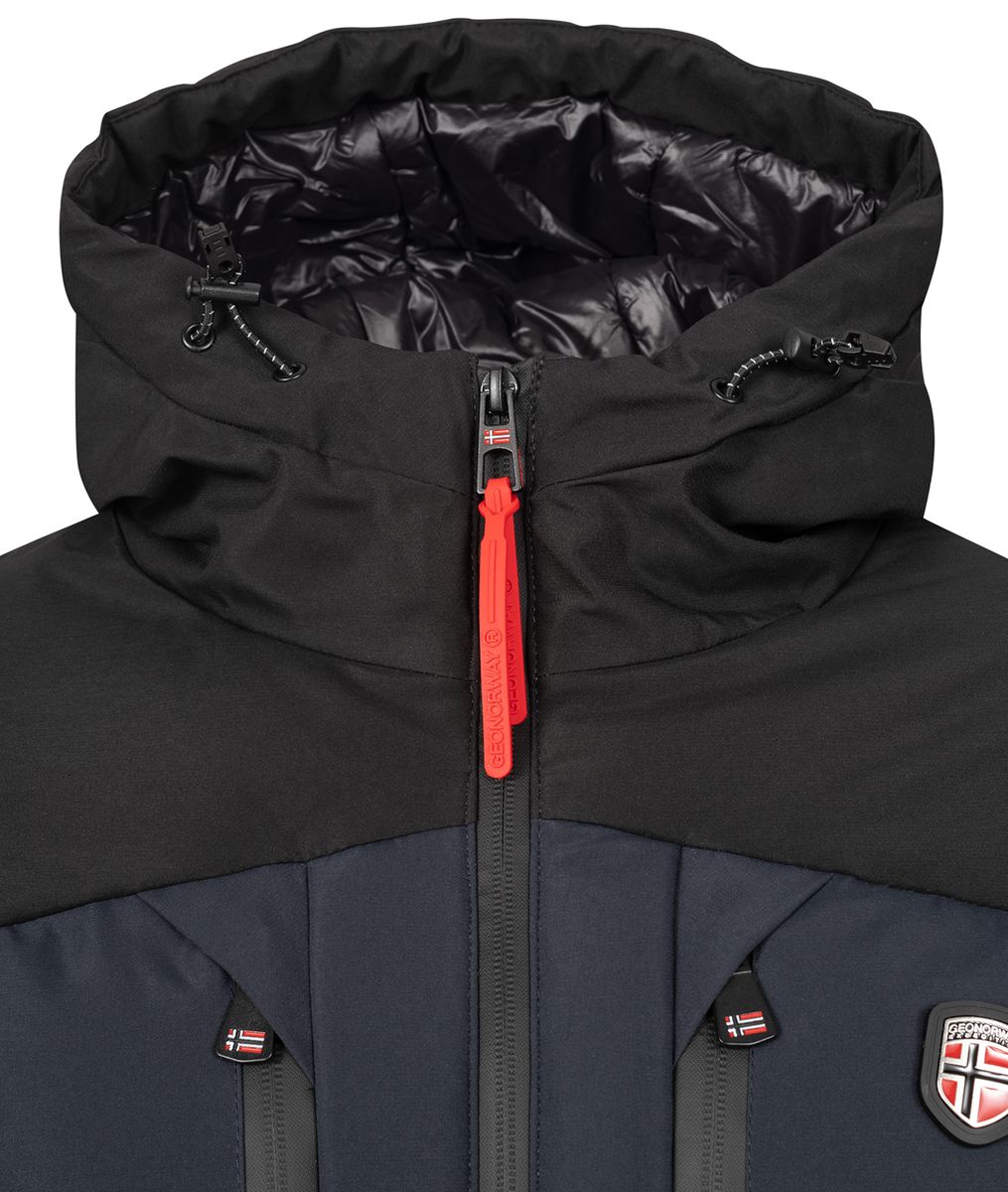 Gesteppte Winterjacke mit Kapuze