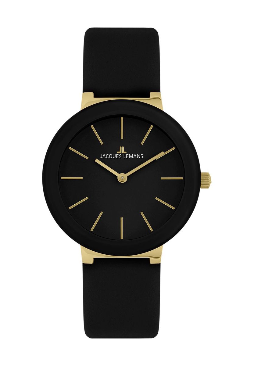 Minimalistische Damenuhr mit Lederarmband