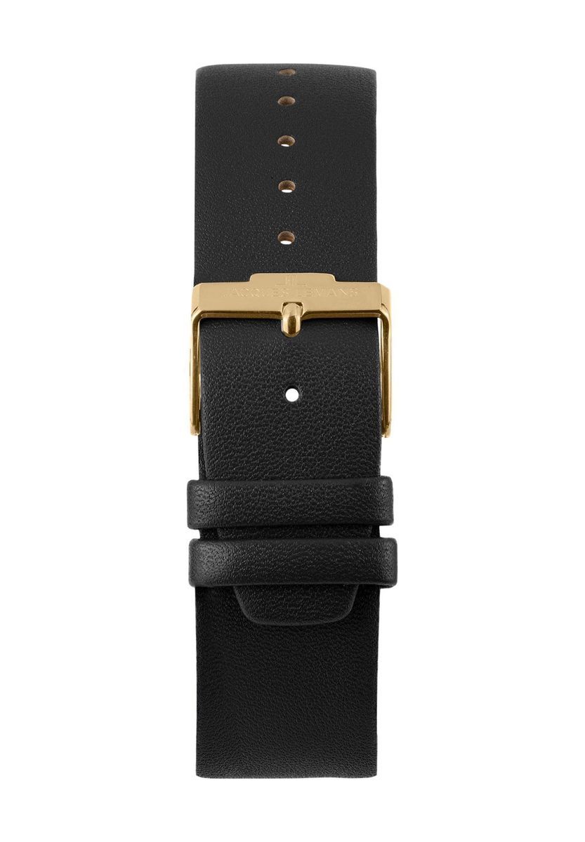 Minimalistische Damenuhr mit Lederarmband