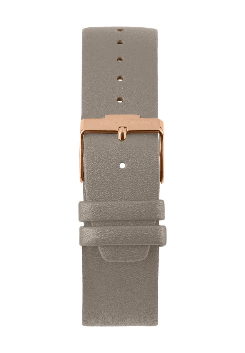 Minimalistische graue analoge Uhr