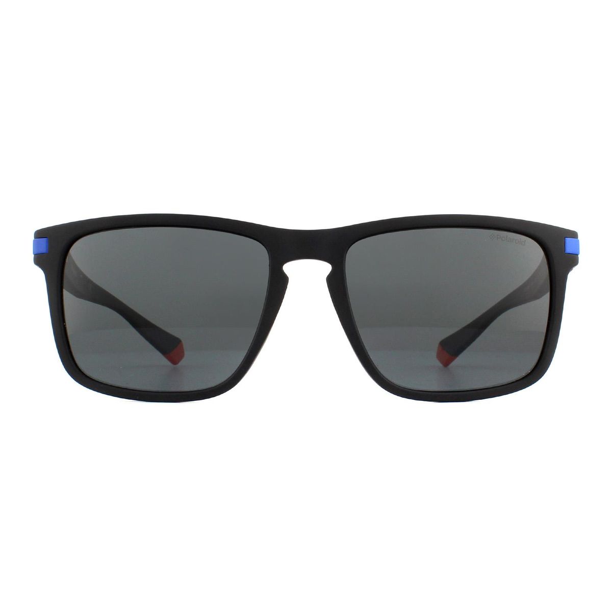Herren Rechteckige Matte Schwarze Sonnenbrille