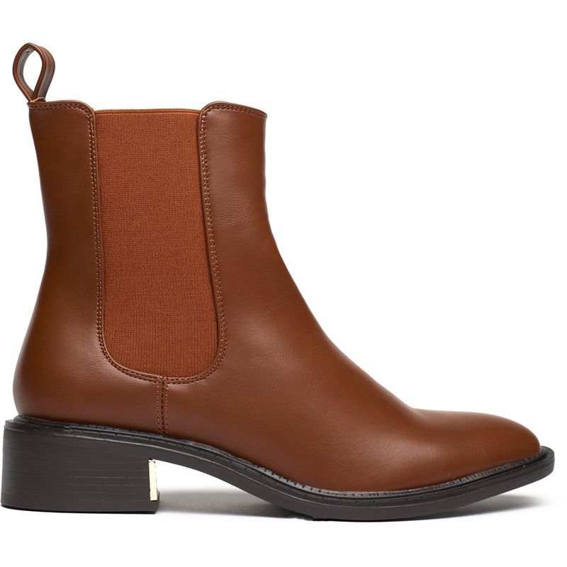 Klassische Chelsea-Boots mit Metalldetail