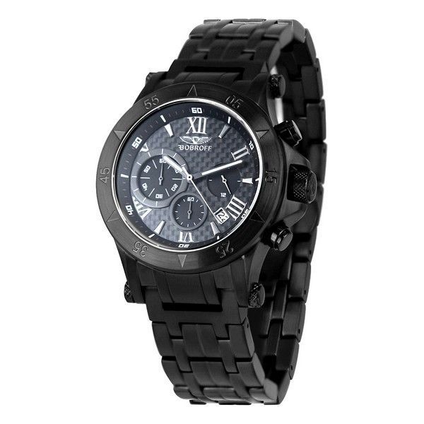 Bobroff Herrenuhr Quartz Schwarz