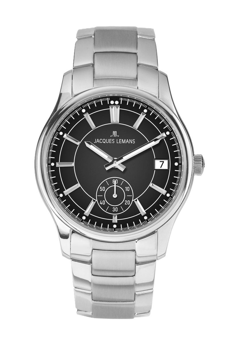 Klassische Herrenuhr aus Edelstahl