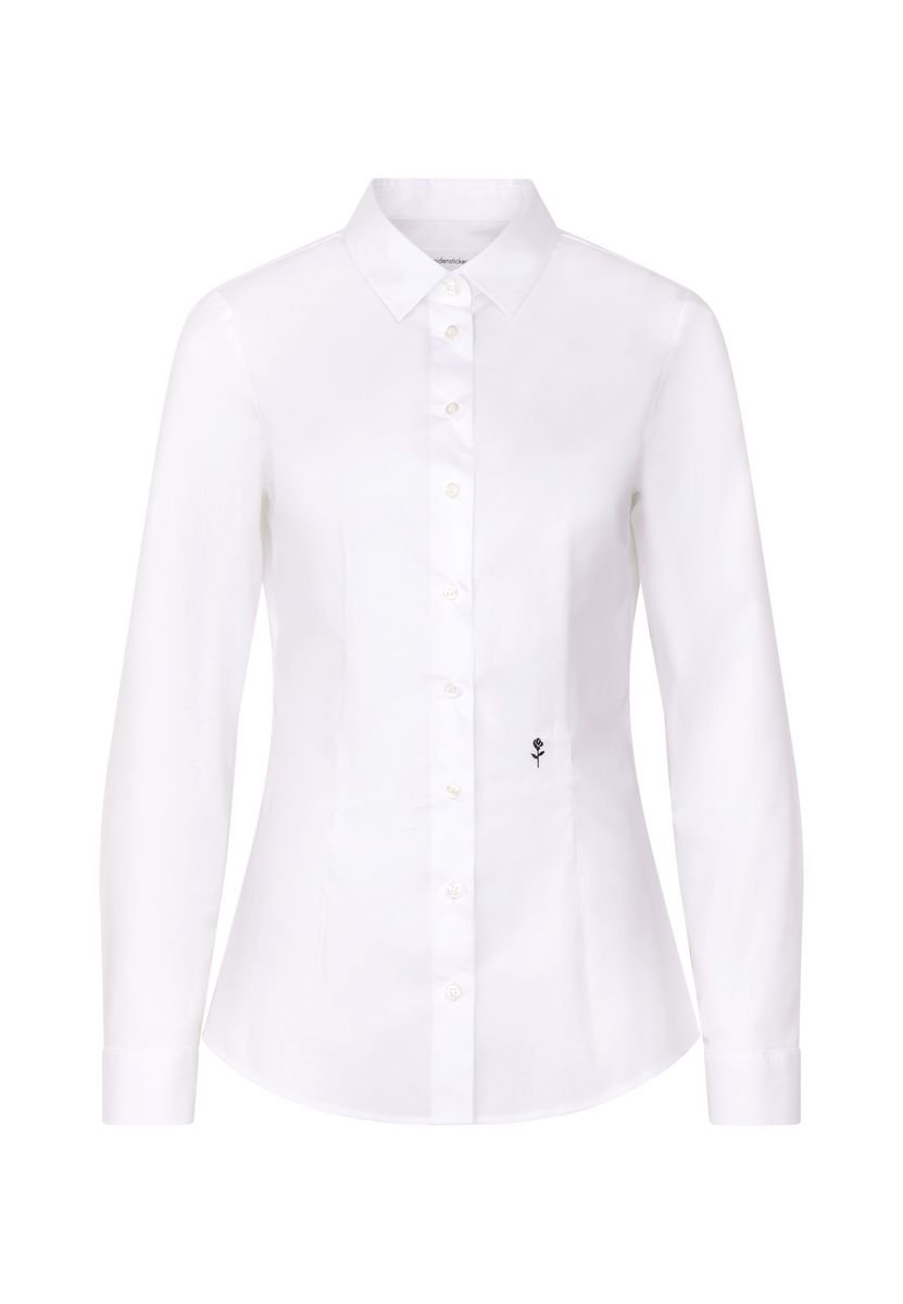 Klassisches Slim Fit Popeline Hemd