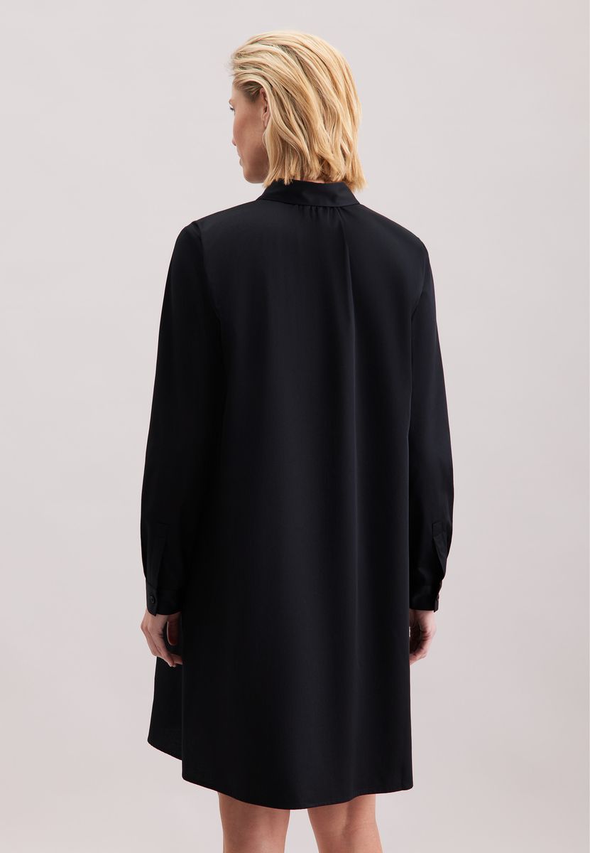 Klassisches Langarm Hemdkleid