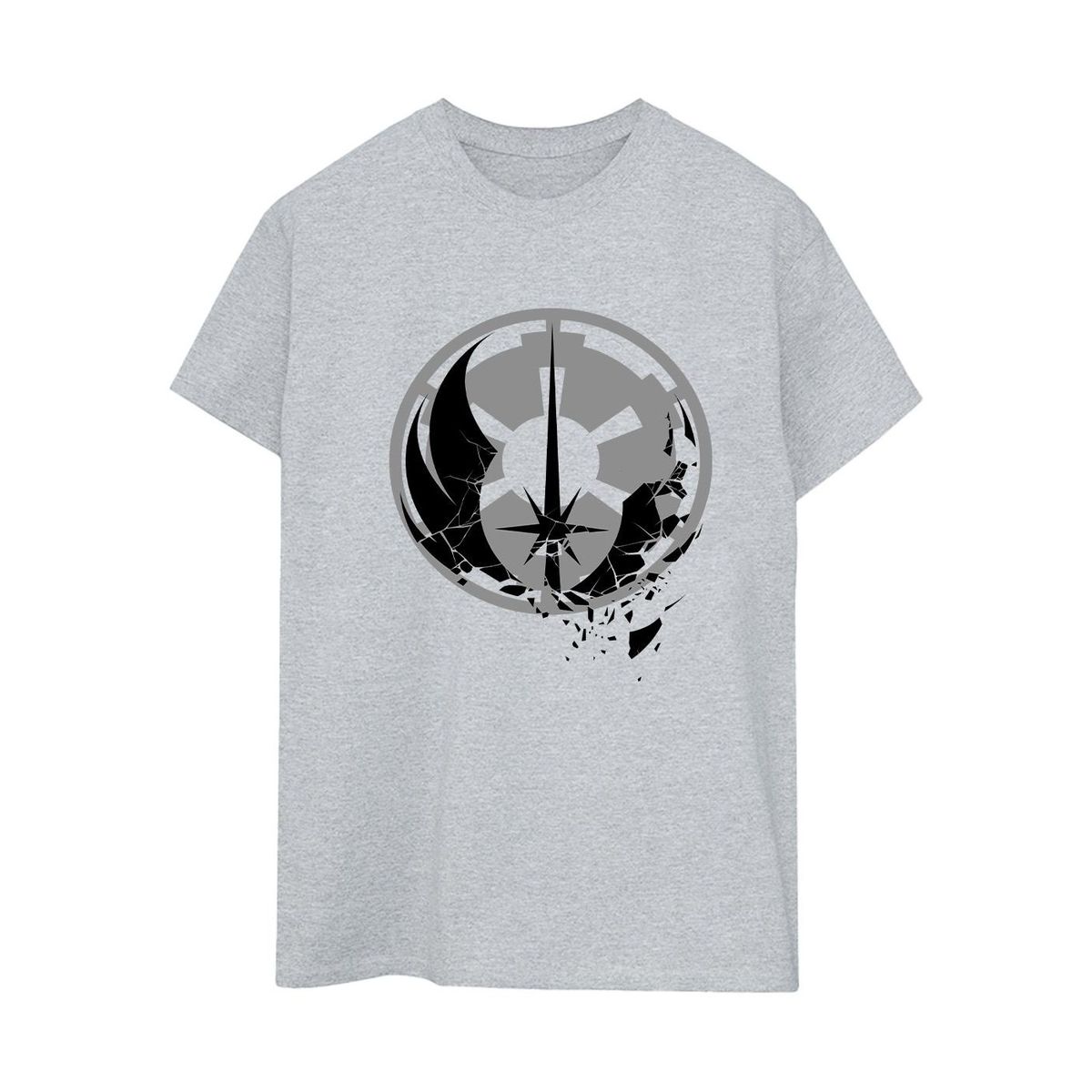 Star Wars T-Shirt mit Logo-Print