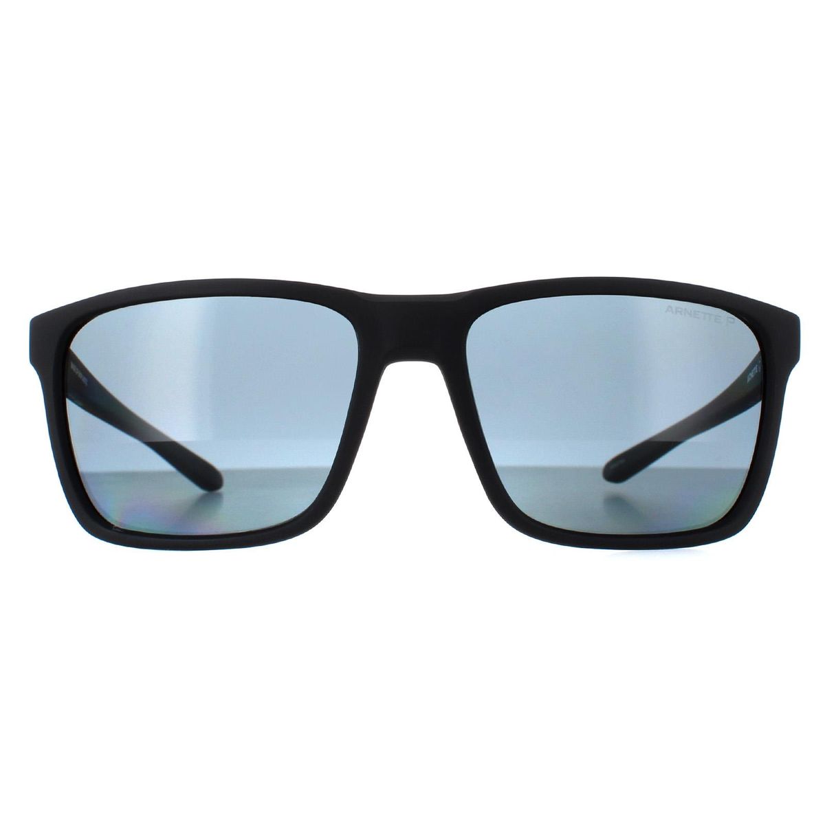 Quadratische Sonnenbrille mit verspiegelten Gläsern
