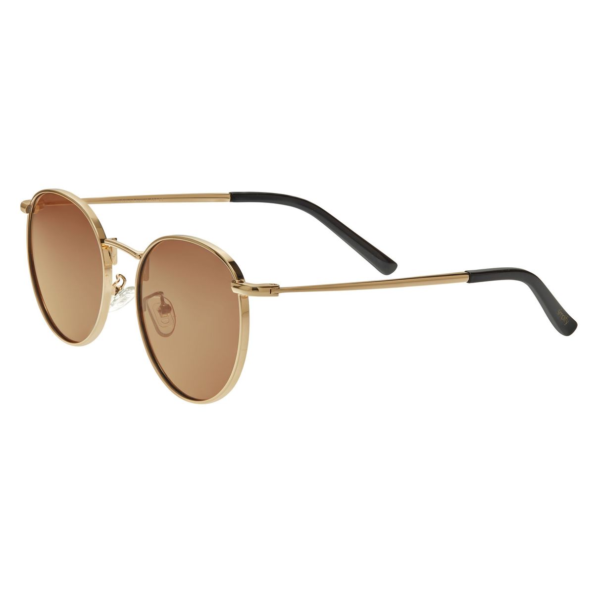 Runde Sonnenbrille mit Metallrahmen