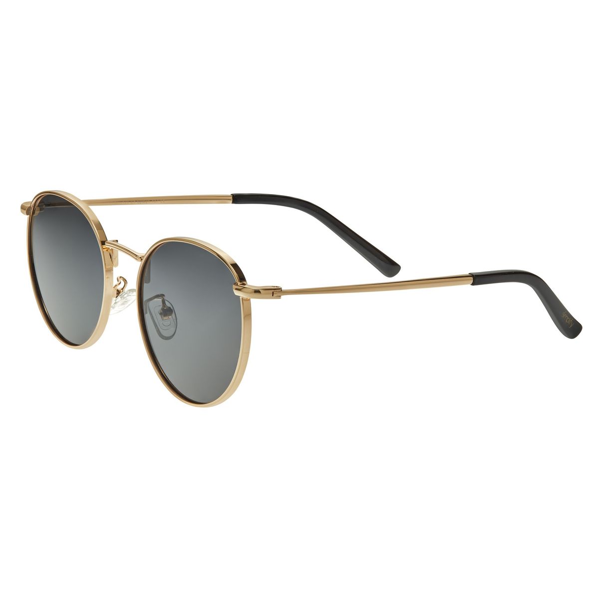 Runde Sonnenbrille mit Metallrahmen