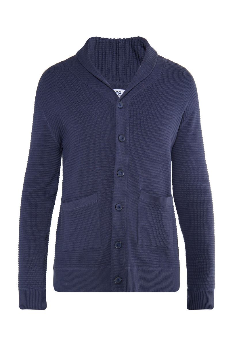 Mo Strickjacke Herren Marine