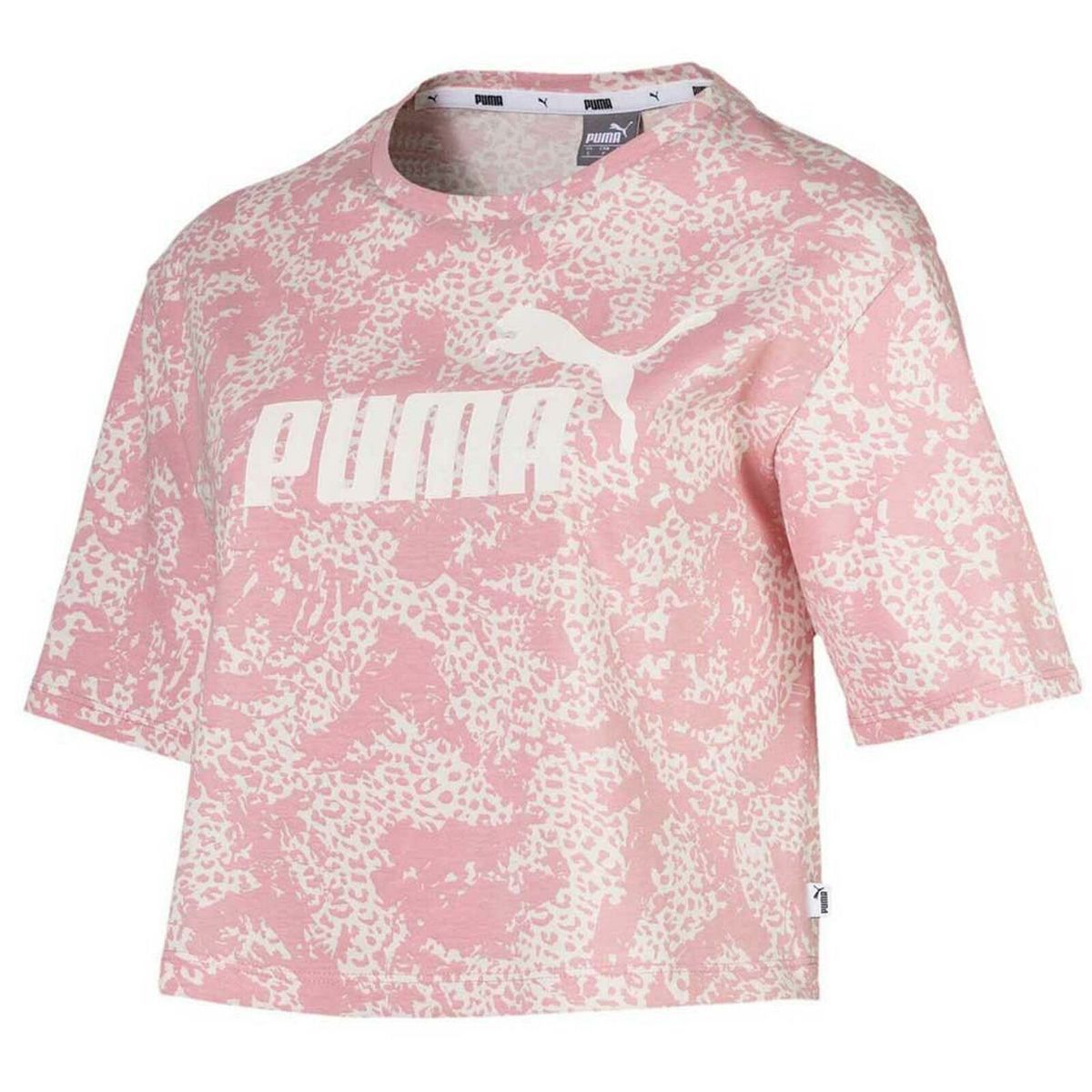 Kurzes T-Shirt mit Grafikprint