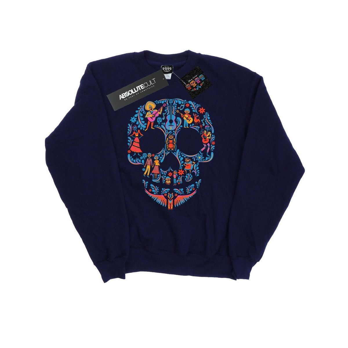 Disney Coco Totenkopf Grafik Sweatshirt
