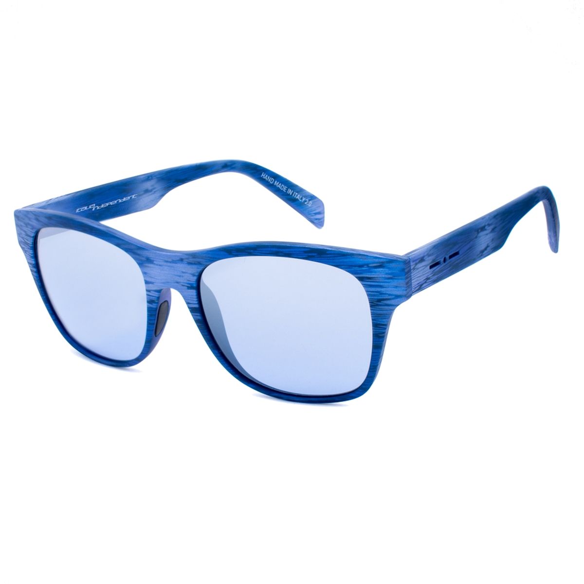 Blaue Acetatrahmen Unisex Sonnenbrille