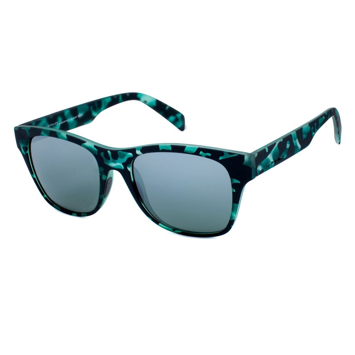 Blaue Acetatrahmen Unisex Sonnenbrille