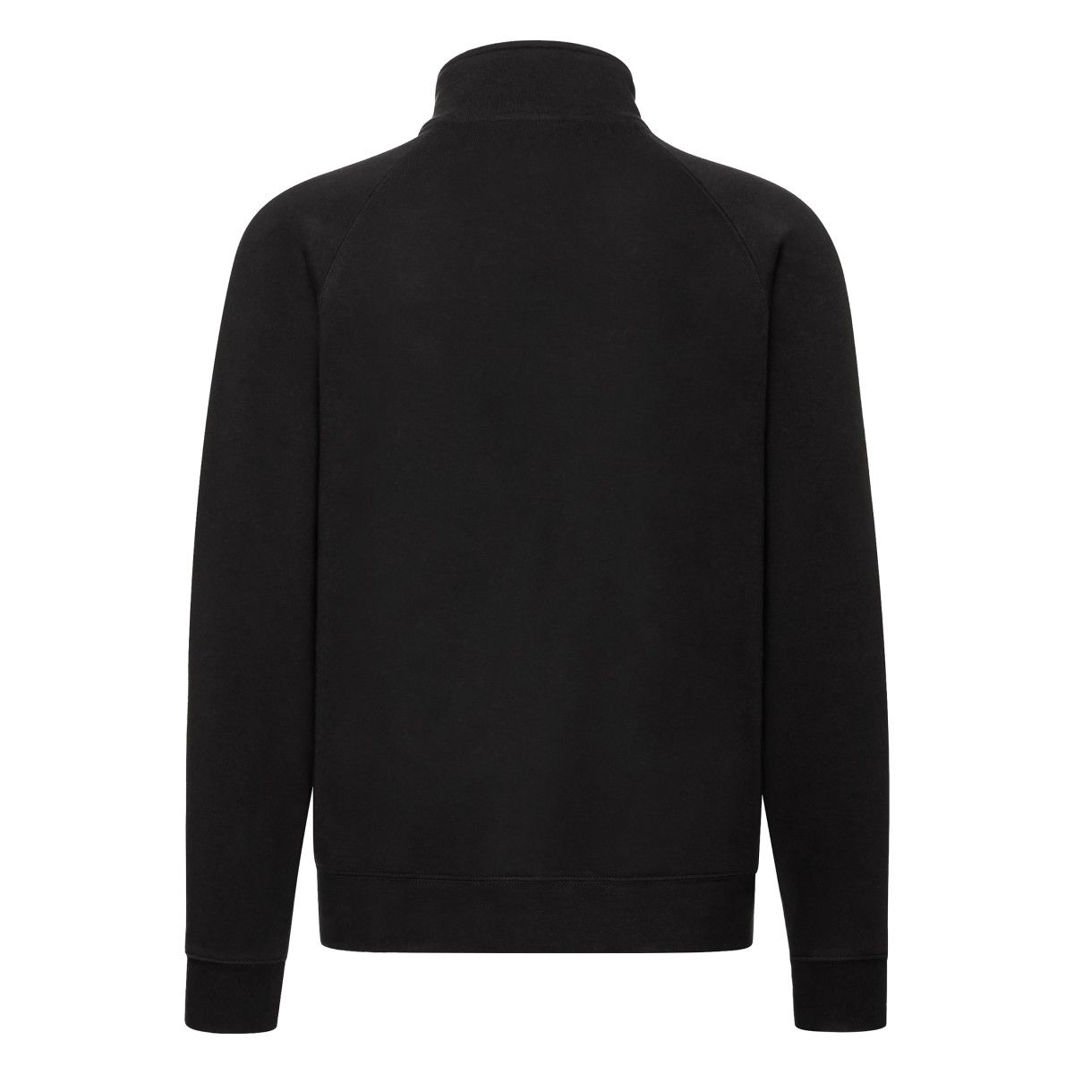 Klassische Sweatjacke mit Stehkragen