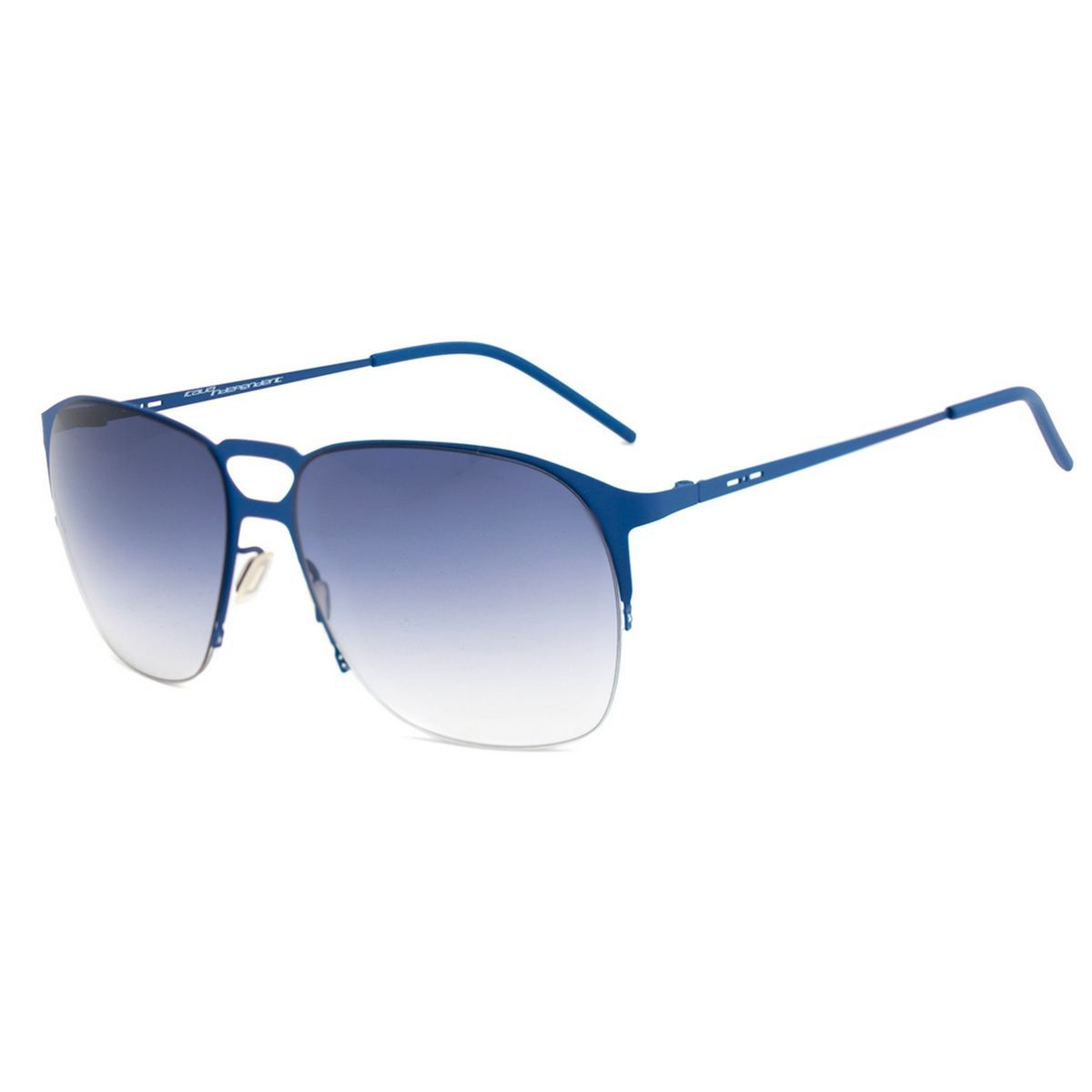 Elegante Sonnenbrille mit Farbverlauf und Metallrahmen