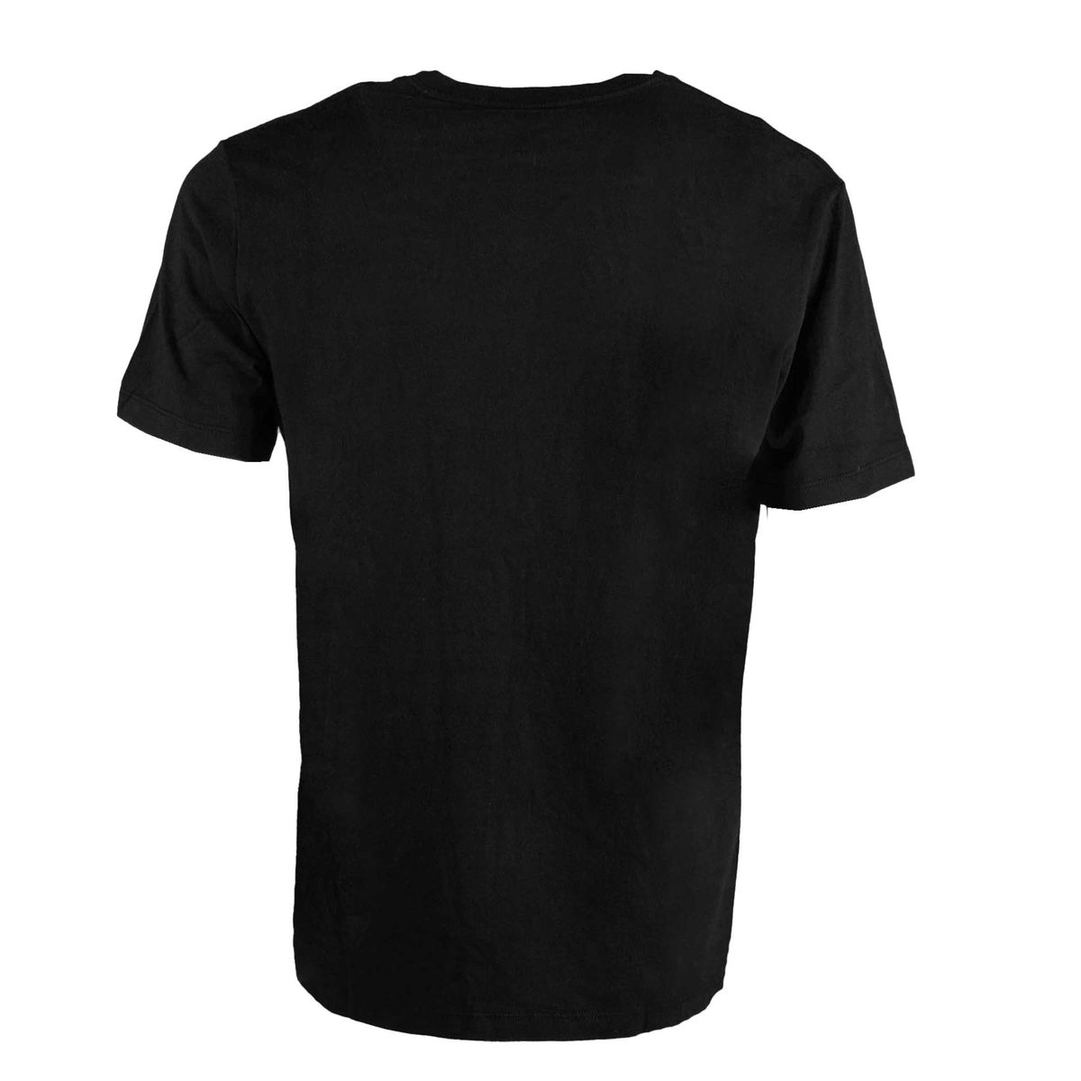 Klassisches Baumwoll-T-Shirt mit V-Ausschnitt