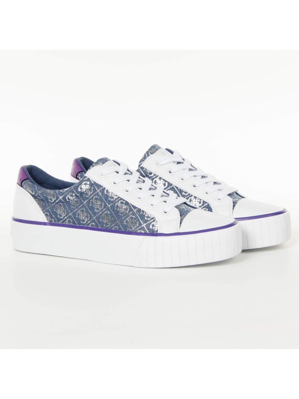 Plateau-Sneakers Nortin mit Logomuster