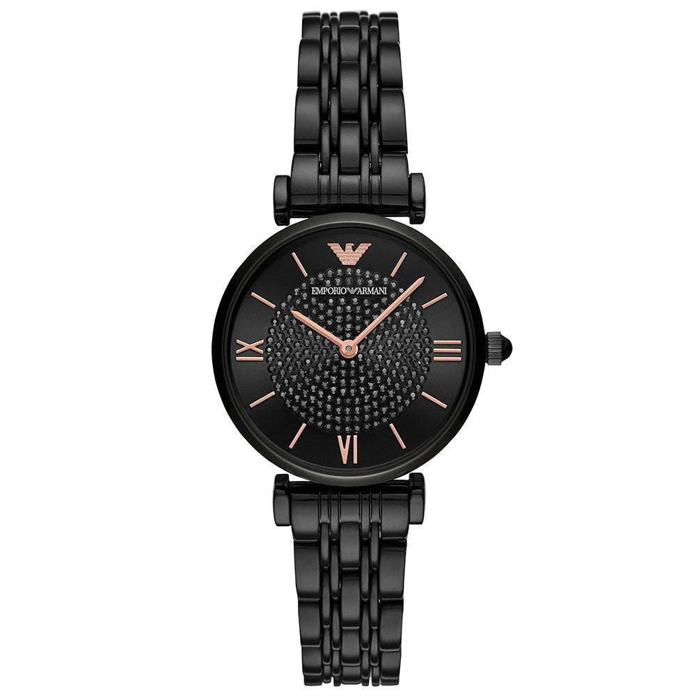 Emporio Armani AR11245 T-Bar schwarz Damenuhr