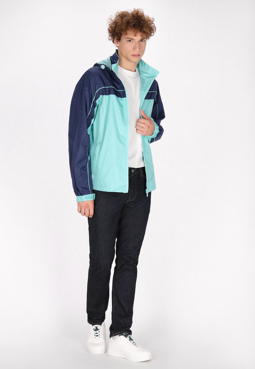 Funktionsjacke mit Kontrast-Einsätzen