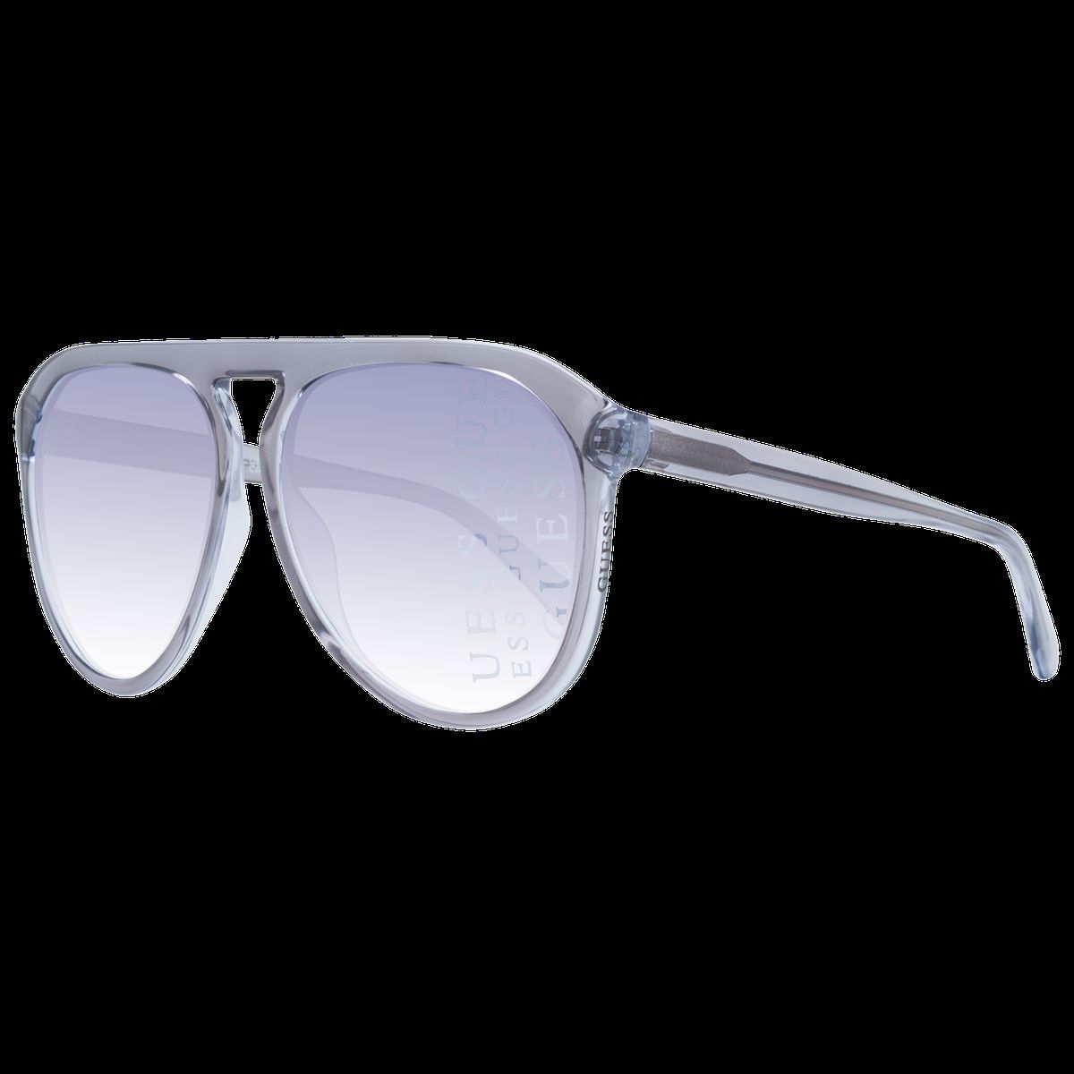 Piloten-Sonnenbrille mit grauem Rahmen