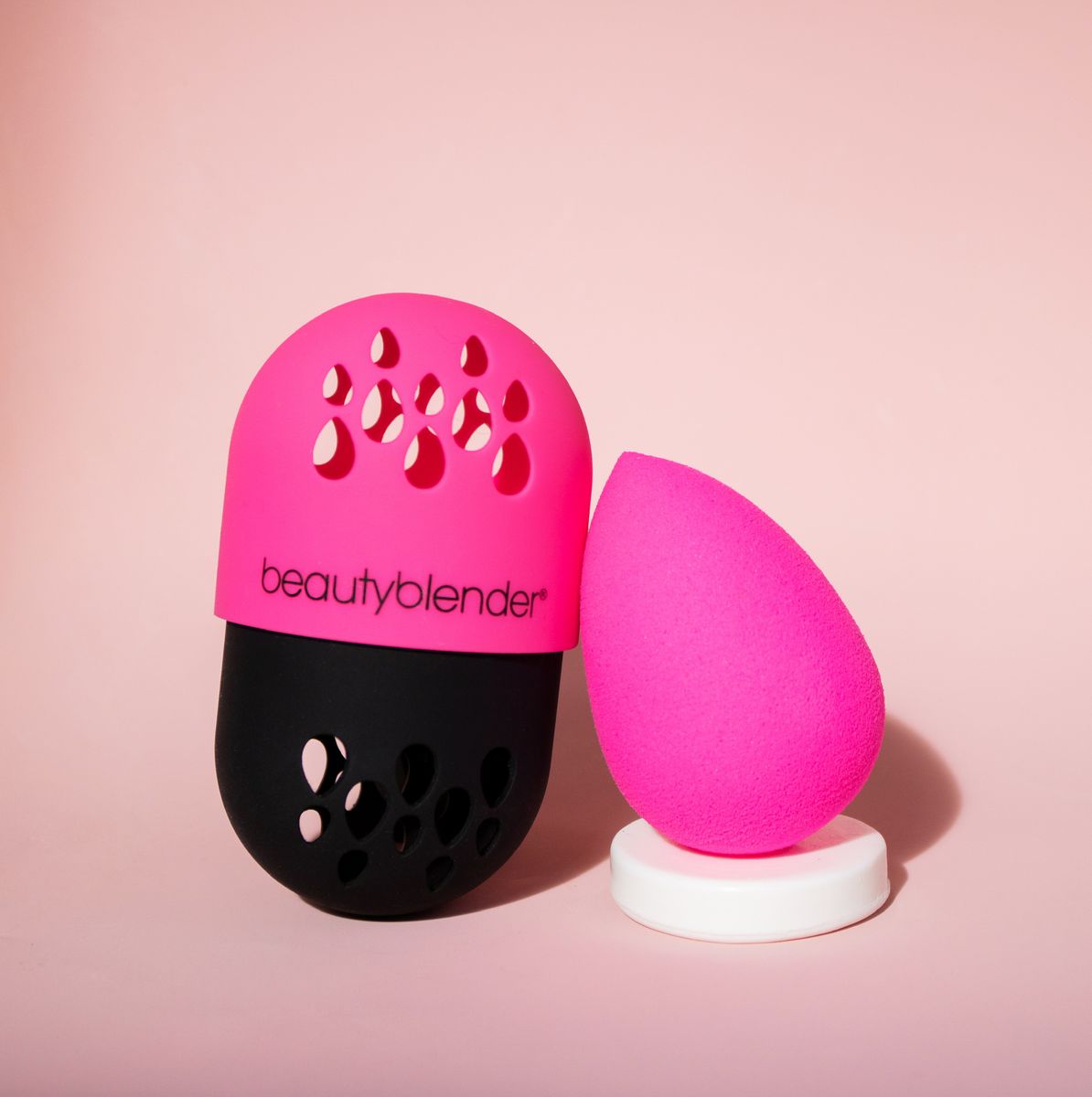 Kosmetik Make-up Schwamm und Halter Set