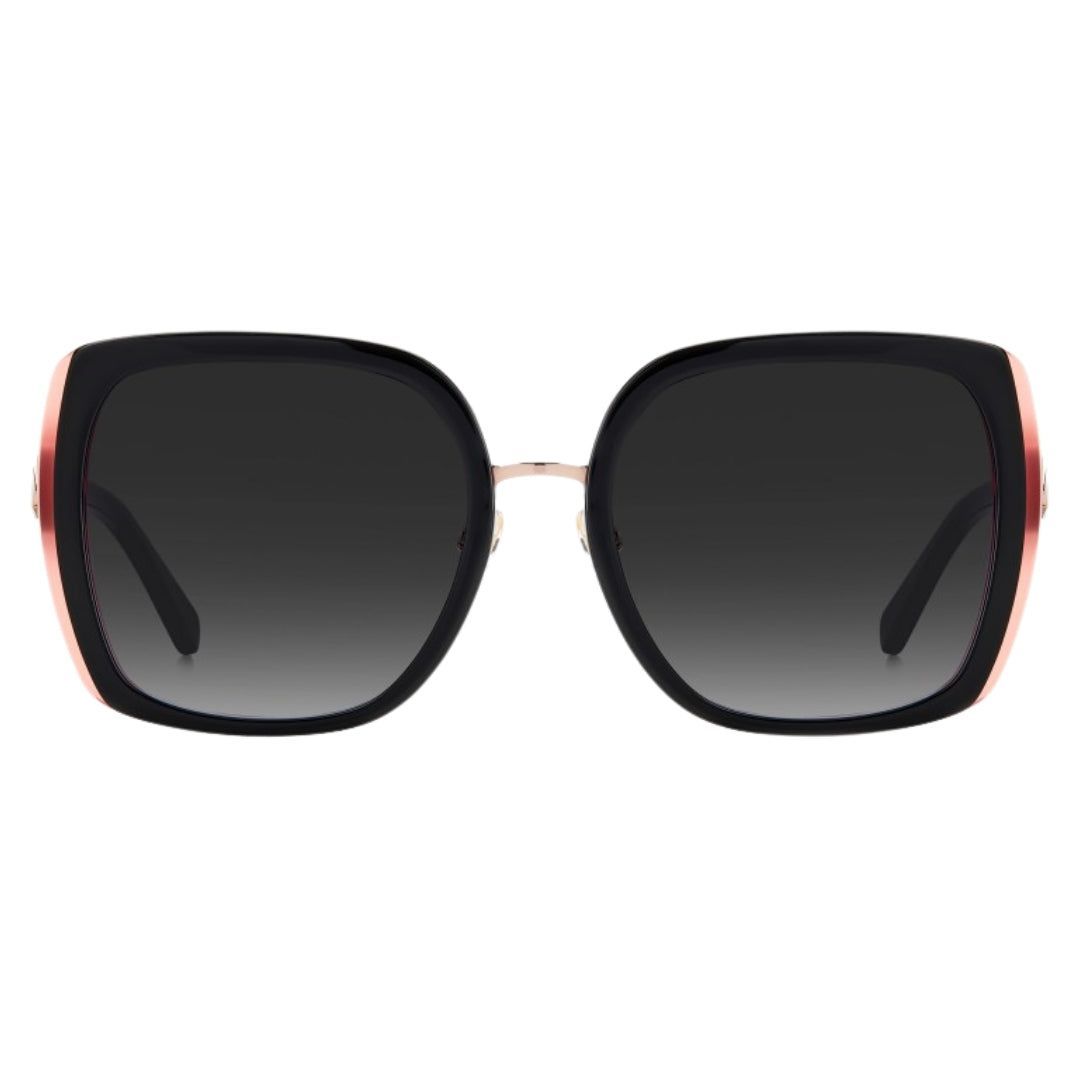 Übergroße, eckige Sonnenbrille mit Akzenten