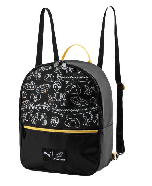 Puma x Tyakasha Schwarzer Mini Rucksack