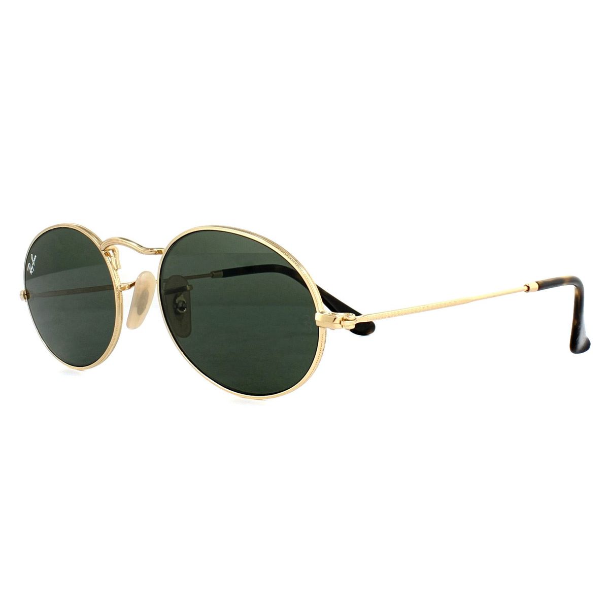 Ikonische Ovale Metall-Sonnenbrille
