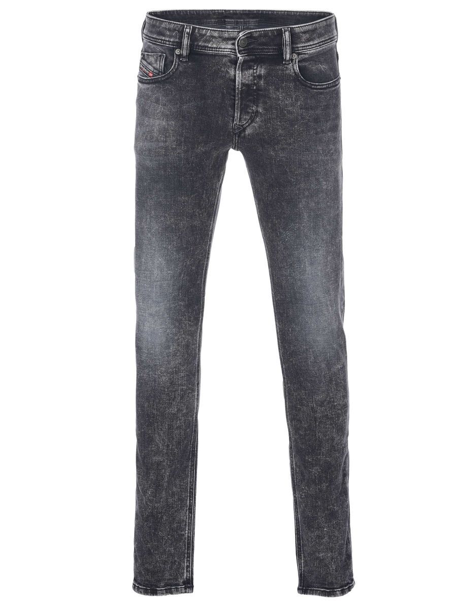 Skinny Fit Jeans mit Distressed-Waschung