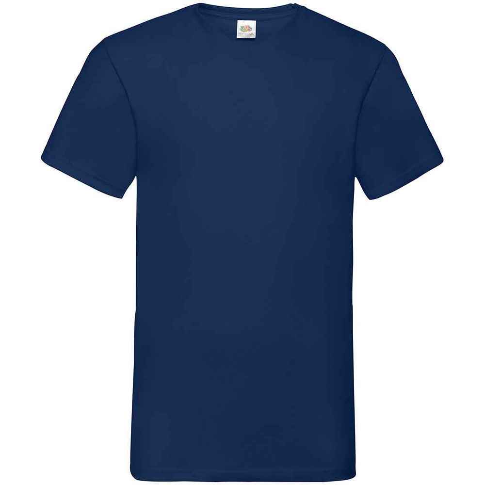 Herren Marineblaues T-Shirt mit Rundhalsausschnitt