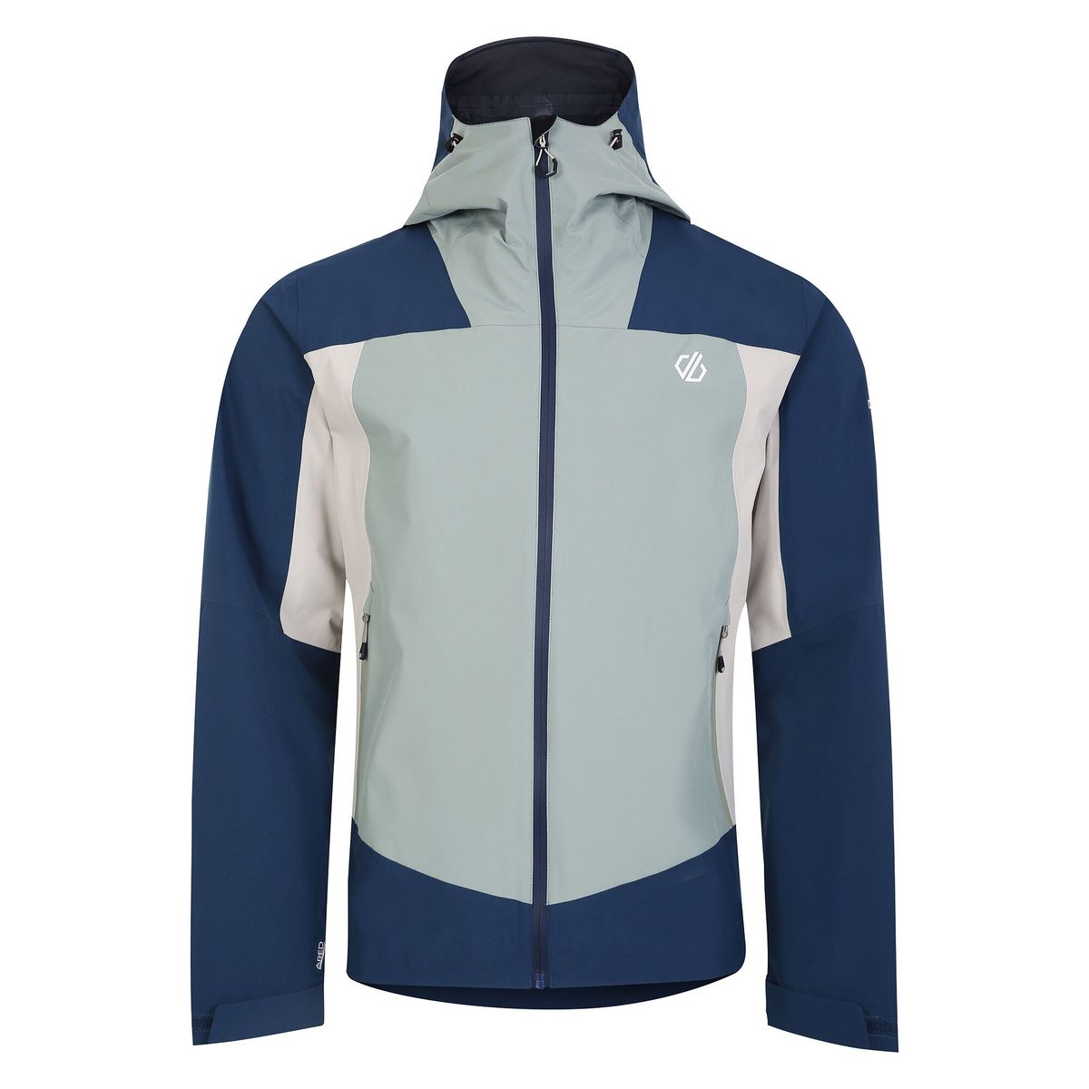 Dare 2B - "Endurance" Jacke, wasserfest für Herren (Seerosenblatt Grün/Dunkel-Jeansblau)