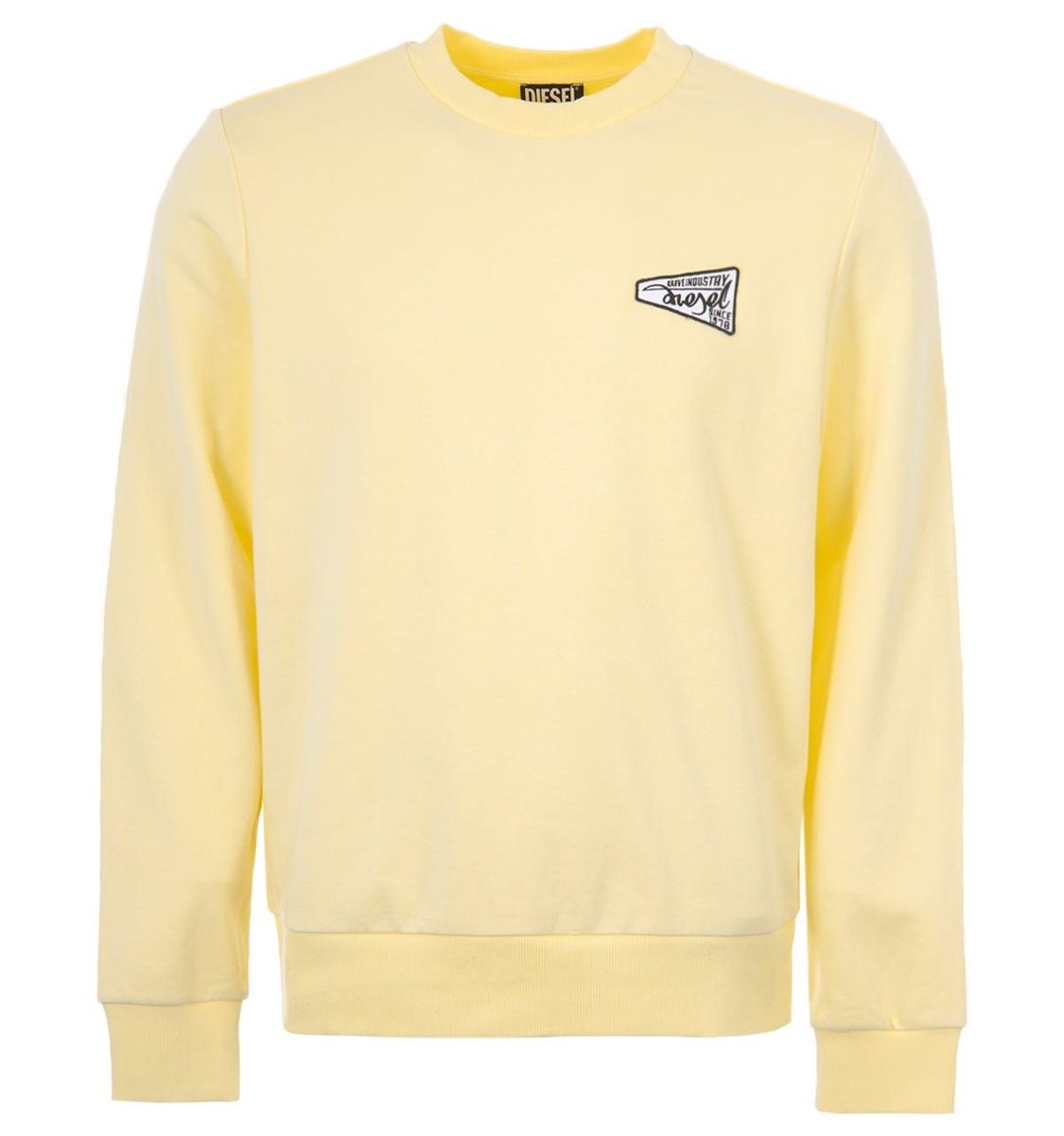 Sweat SGinn K31 Col rond Diesel Pour Homme en Jaune