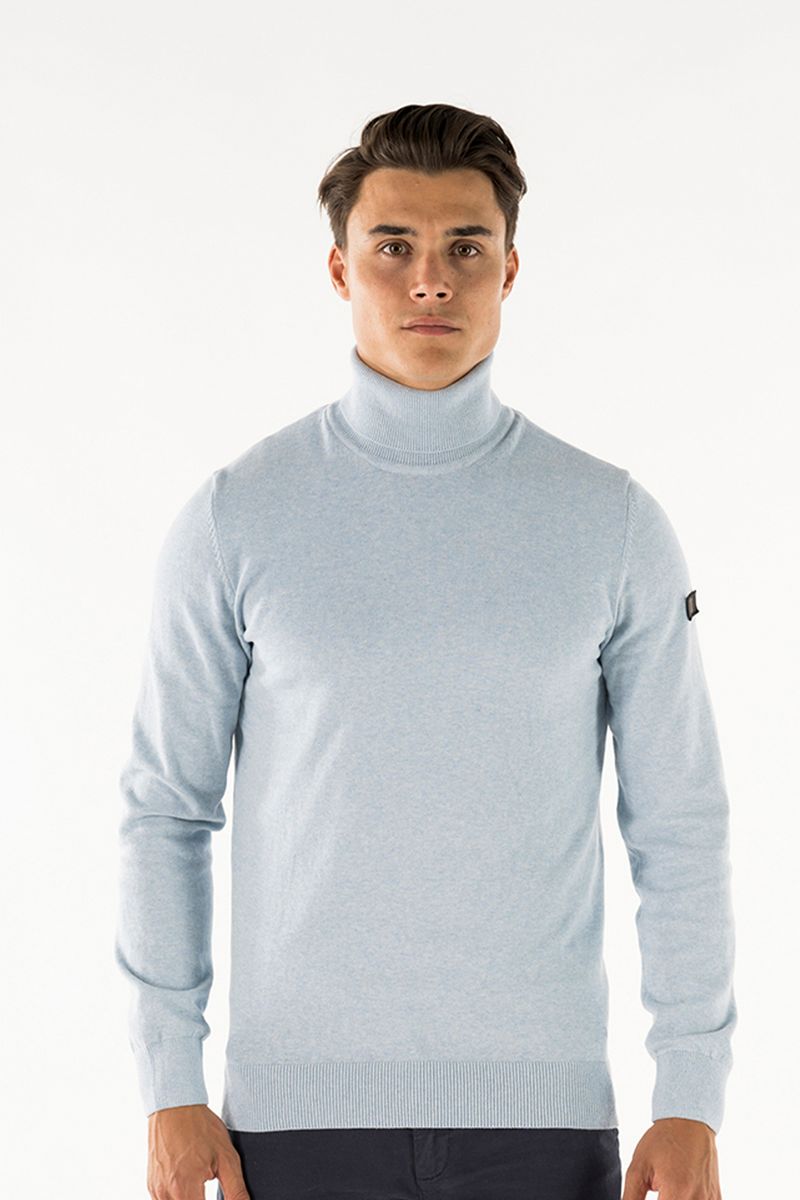 Rollkragenpullover aus Bio-Baumwolle