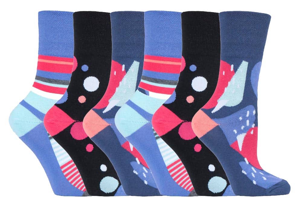 Gentle Grip - 6 Paar Damen Gentle Grip nicht elastische Socken - GG190