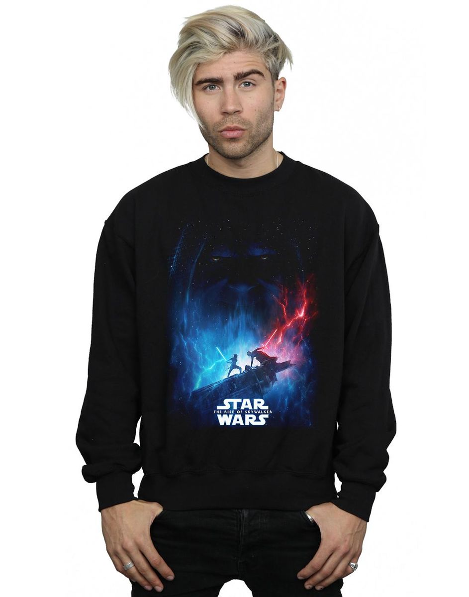 Sweatshirt mit Filmplakat-Grafikdruck