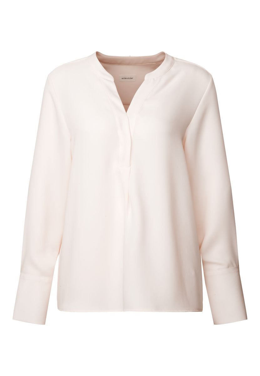 Elegante Langarm Tunika Bluse