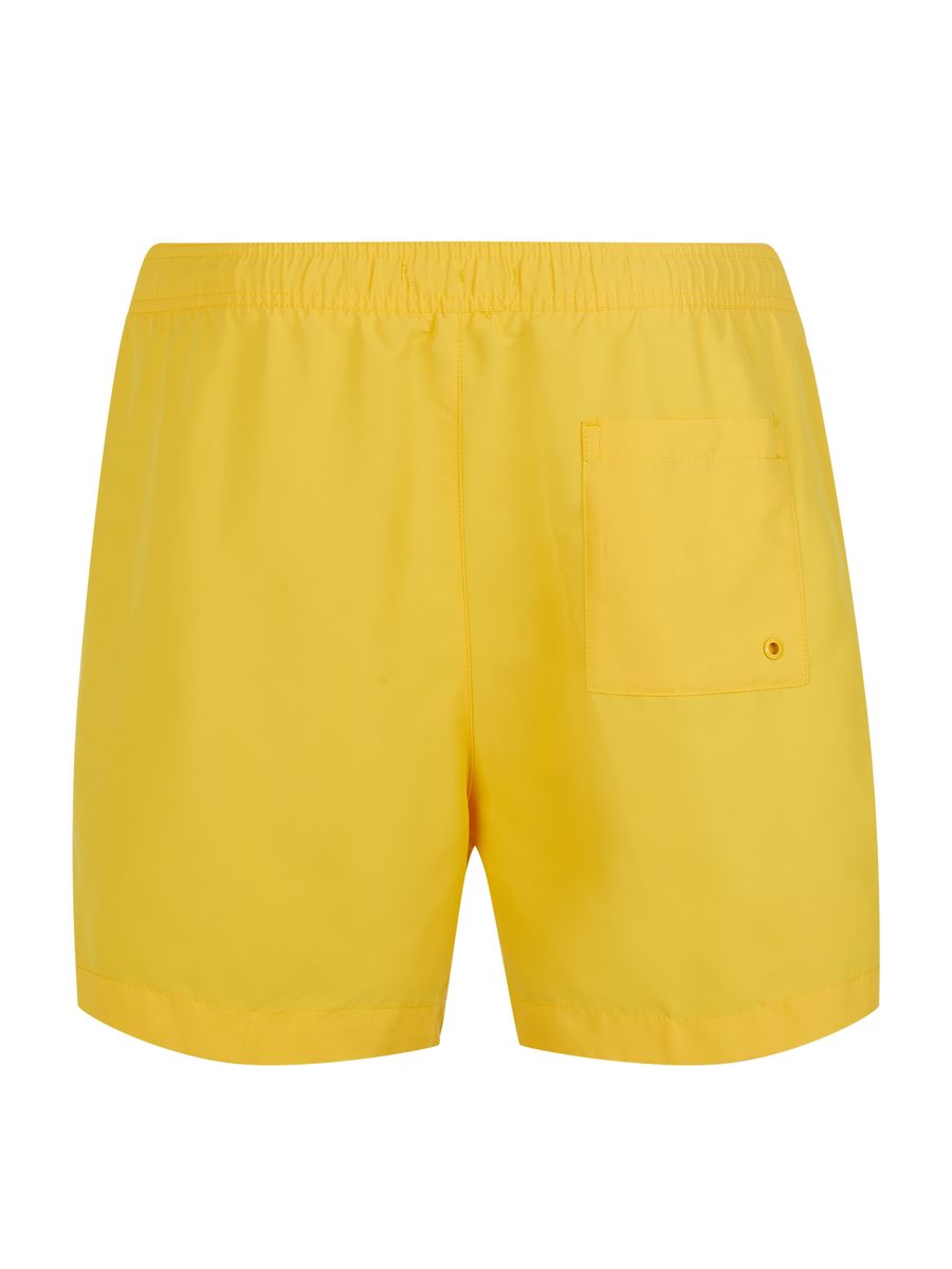Badeshorts mit Logo-Detail und Kordelzug
