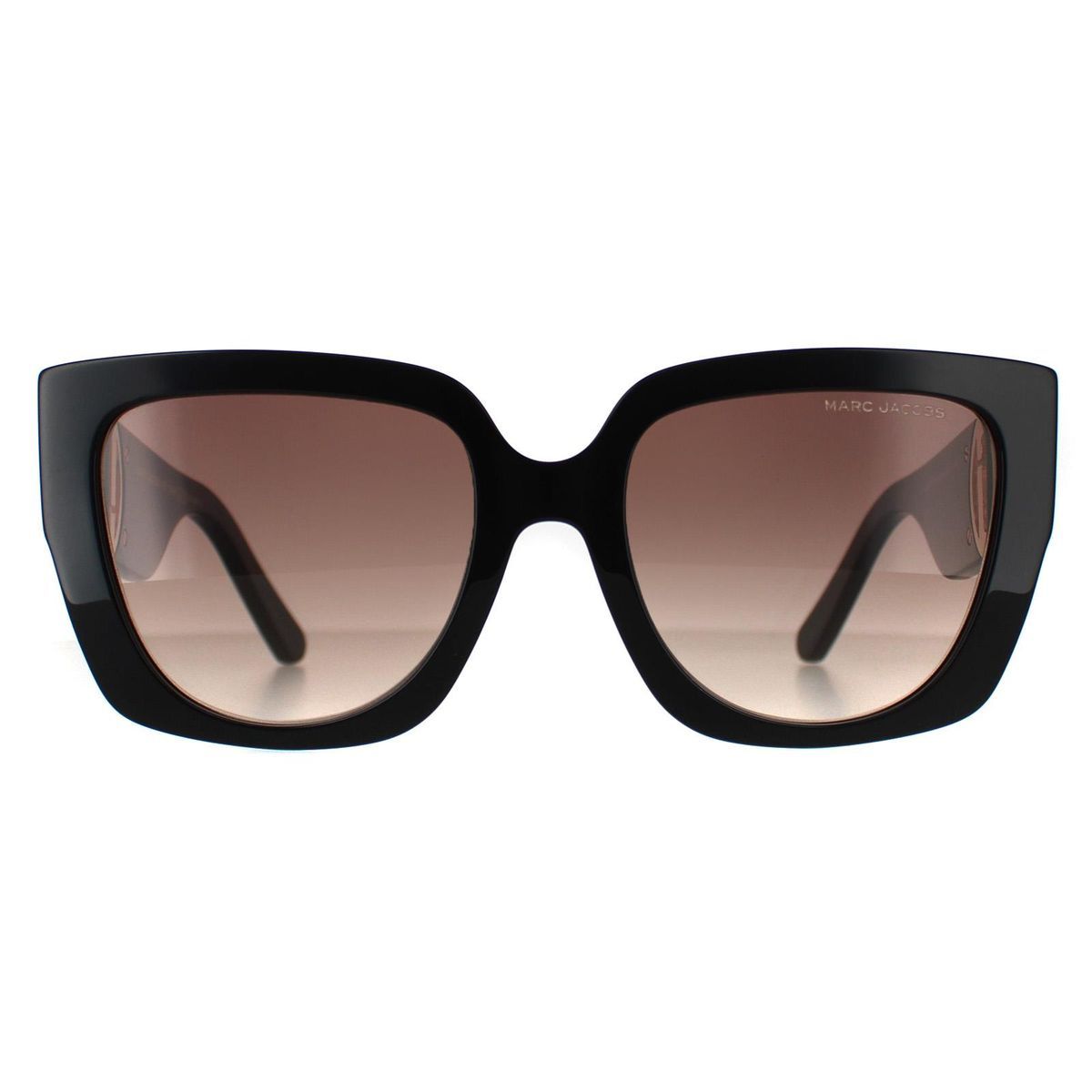 Klobige Sonnenbrille mit quadratischem Rahmen