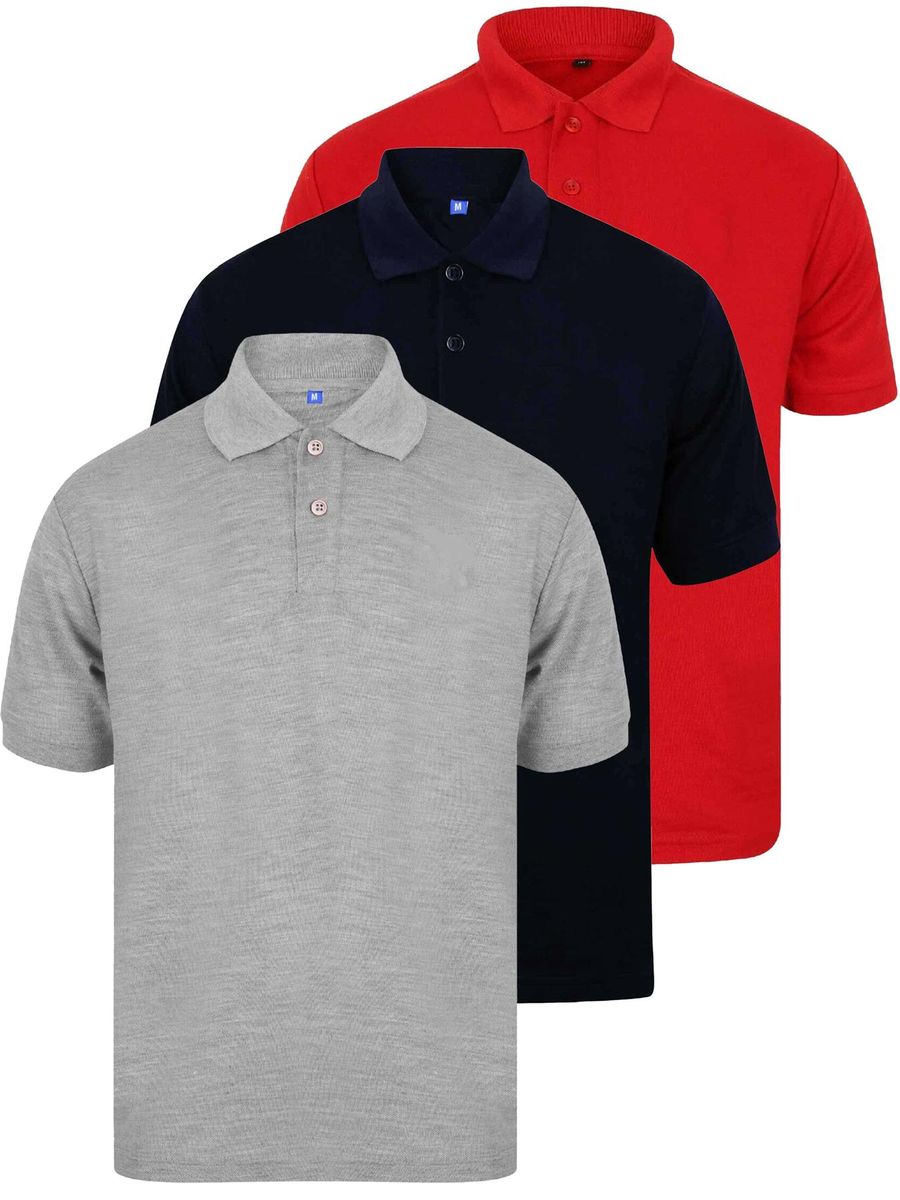 Klassische Herren Kurzarm Poloshirts