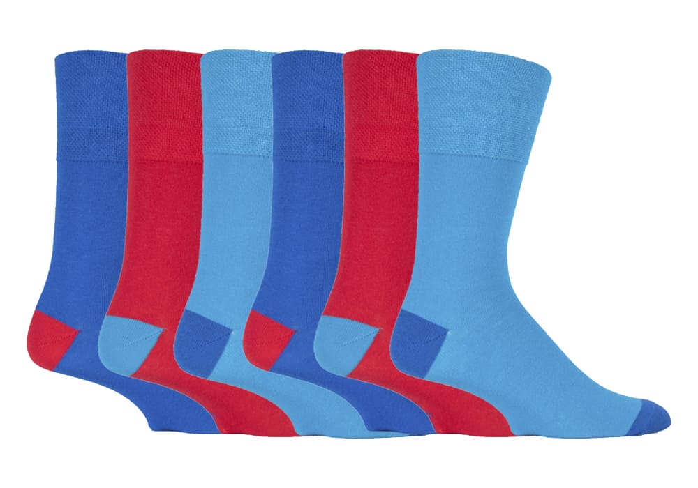 Gentle Grip - 6 Paar Herren Gentle Grip nicht elastische Socken - MGG88