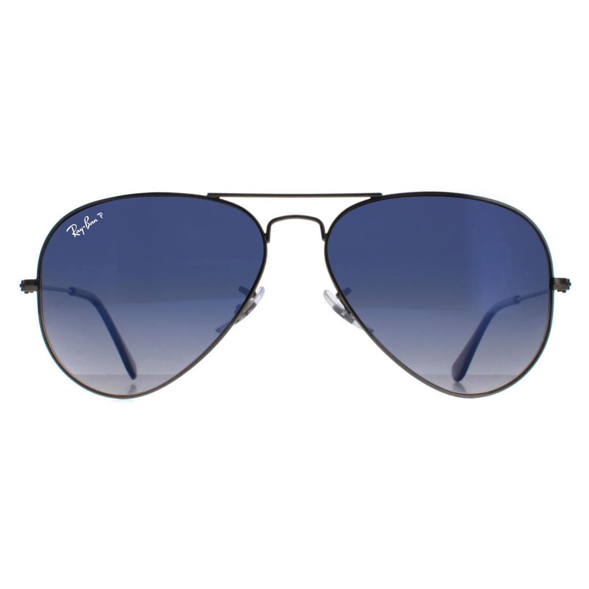 Aviator Sonnenbrille Blau Farbverlauf