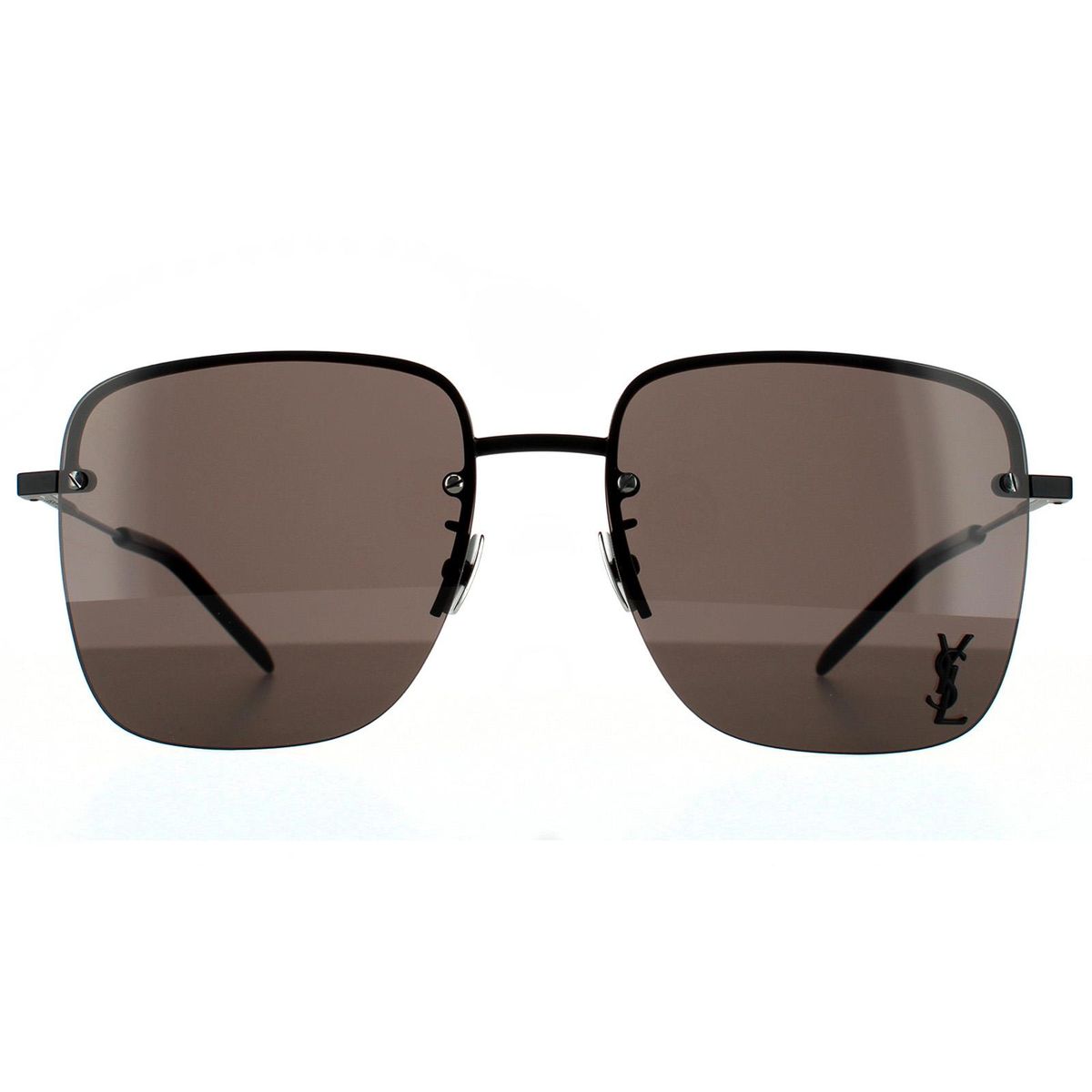 Übergroße Sonnenbrille mit eckigem Rahmen