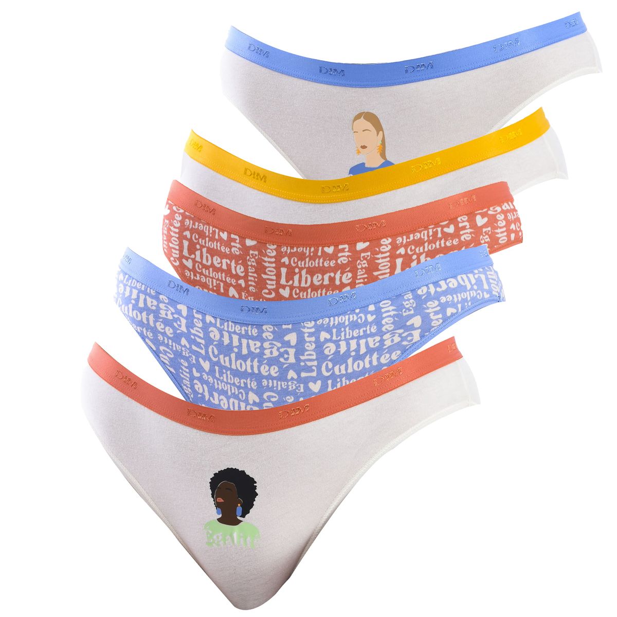 Damen Baumwolle Stretch Komfort Slips Set